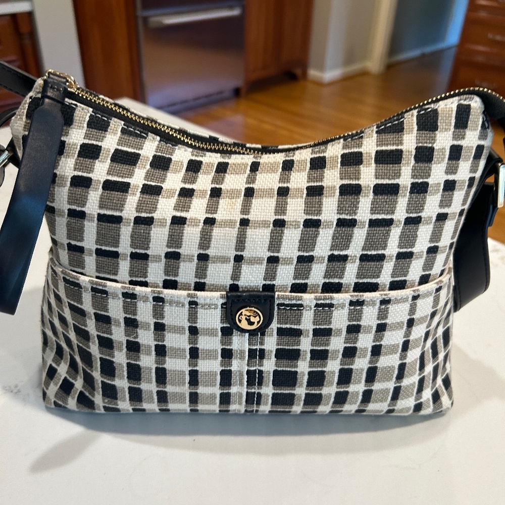 Spartina 449 canvas shoulder handbag